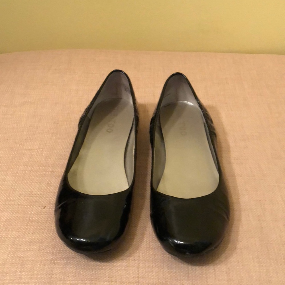 Black Patent Leather Flats